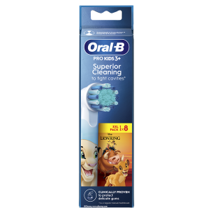 Oral-B EB10-8 Lion King 8 db-os gyerek elektromos fogkefe pótfej szett