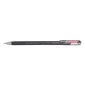 Pentel K110 Metallic kupakos fekete rollertoll
