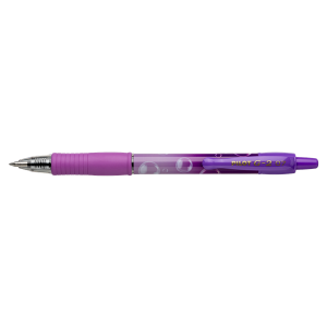 Pilot Bubble G2 2025 0,7 mm lila rollerirón kék tintával