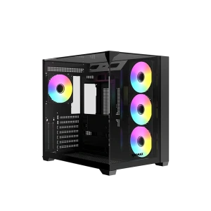 RAIDMAX i620 BLACK ATX fekete számítógépház