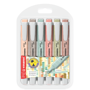 Stabilo Swing Cool NatureColors 6 db-os szövegkiemelő készlet