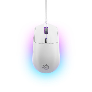 SteelSeries Rival 3 Gen 2 vezetékes fehér gamer egér