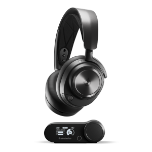Steelseries Arctis Nova Pro vezeték nélküli fekete gamer headset