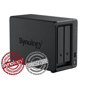 Synology DiskStation DS725+ (4GB) 2x SSD/HDD NAS + regisztrációs kártya
