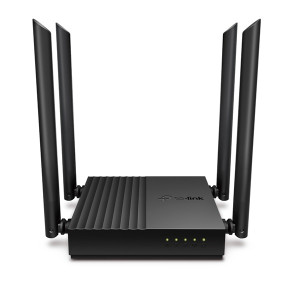 TP-Link Archer A64 AC1200 fekete vezeték nélküli MU-MIMO Wi-Fi router