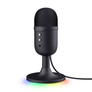 Trust 25372 GXT 234 Yunix USB fekete gamer mikrofon