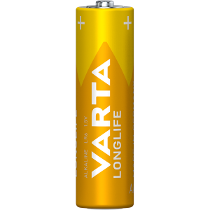 Varta 4106301132 Longlife ceruza AA (LR06) elem CUBE 12db/csomag (műanyagmentes csomagolás)