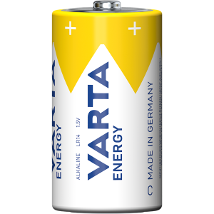 Varta 4114229422 Energy bébi C (LR14) elem 2db/csomag (műanyagmentes csomagolás)