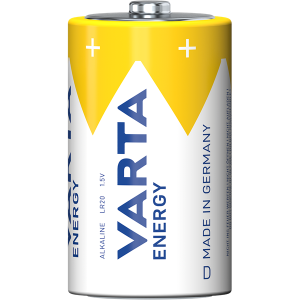 Varta 4120229422 Energy góliát D (LR20) elem 2db/csomag (műanyagmentes csomagolás)