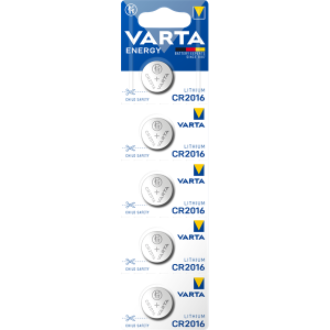 Varta 6016229405 Energy CR2016 lítium gombelem 5db/bliszter
