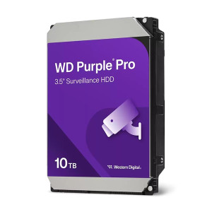 Western Digital 3,5" 10TB belső SATA 6Gb/s 7200RPM 256MB Purple Pro winchester