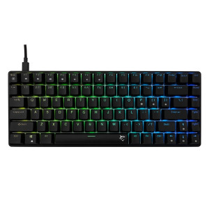 White Shark GK-005121-B/BL-US Hamachi US fekete (blue switch) gamer billentyűzet