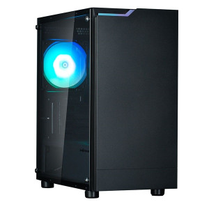 Zalman T4 PLUS Black fekete (táp nélküli) ablakos mATX ház