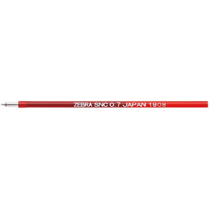 Zebra SNC 0,7 mm piros golyóstoll betét