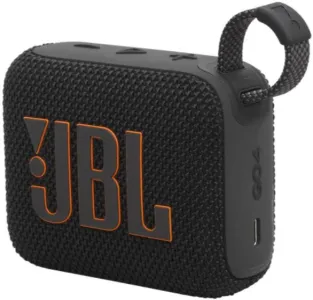 JBL Go 4 BLK fekete hordozható Bluetooth hangszóró