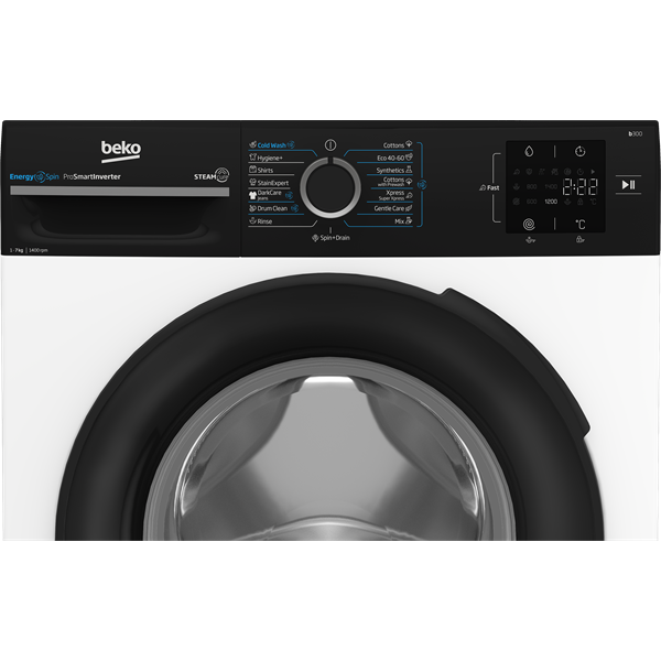 Beko BM3WFSU37413WPBB1 7 kg elöltöltős mosógép