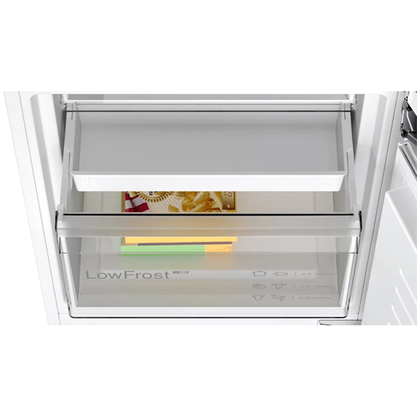 Bosch KIV86VSE0 beépíthető alulfagyasztós hűtőszekrény