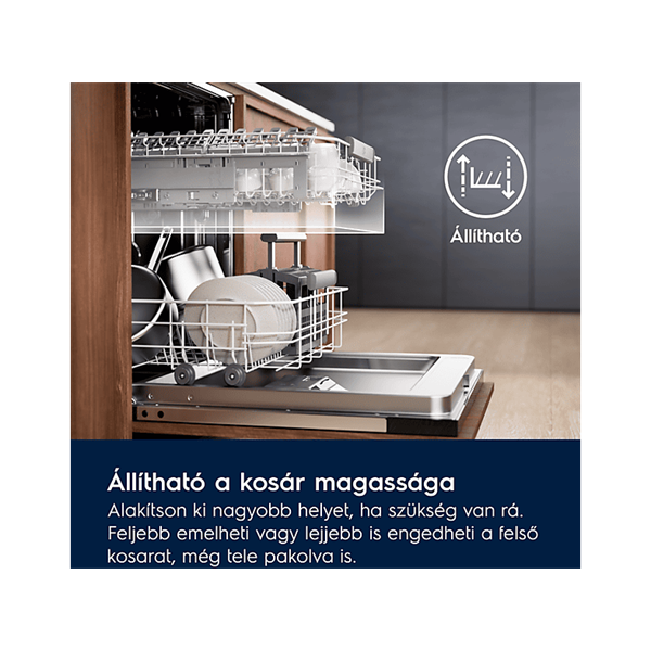 Electrolux EEC87400W beépíthető 14 terítékes mosogatógép
