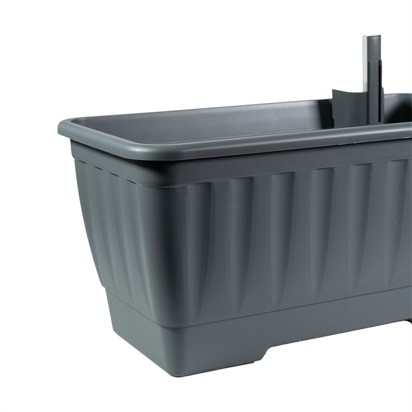 FLAIR 61540 hidrokultúrás antracit 40 cm balkonláda
