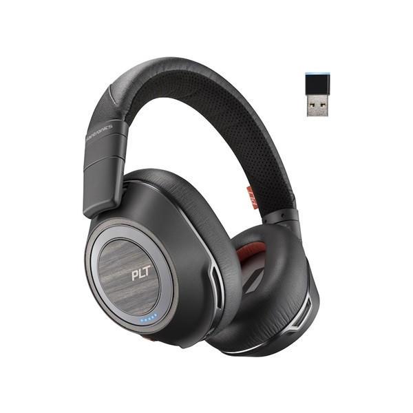 HP Poly Voyager 8200 USB-A ANC fekete Bluetooth fejhallgató