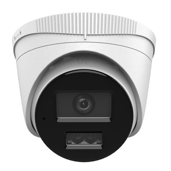 HiLook IPC-T240HA-LU(2.8mm) /Kültéri/4MP/2,8mm/IR/Láthatófény 30m/WDR/MD 2.0/Smart Hybrid Light PoE IP turret kamera