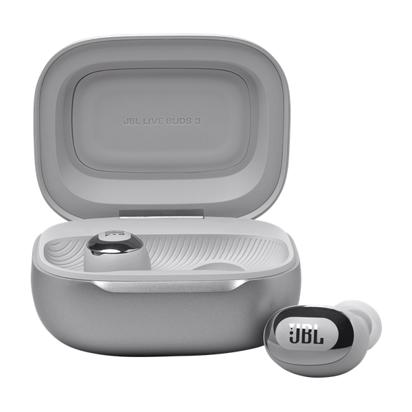 JBL Live Buds 3 True Wireless Bluetooth zajszűrős ezüst fülhallgató
