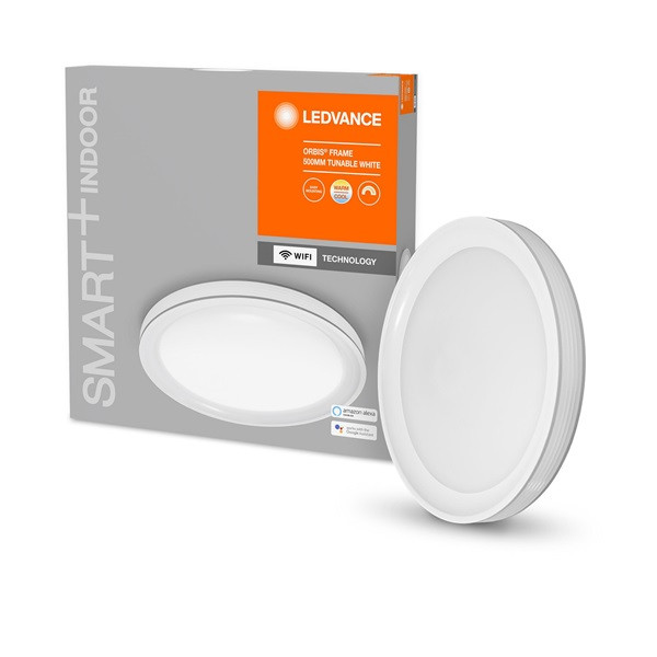 Ledvance Smart+ WiFI menny. okos lámpa Ceiling Frame, áll. színhőm. 490mm okos, vezérelhető intelligens lámpatest