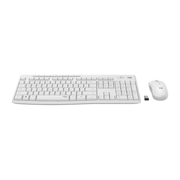Logitech 920-009824 MK295 US vezeték nélküli fehér billentyűzet és egér