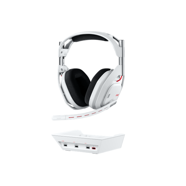 Logitech A50 Gen 5 vezeték nélküli fehér headset + bázisállomás fehér