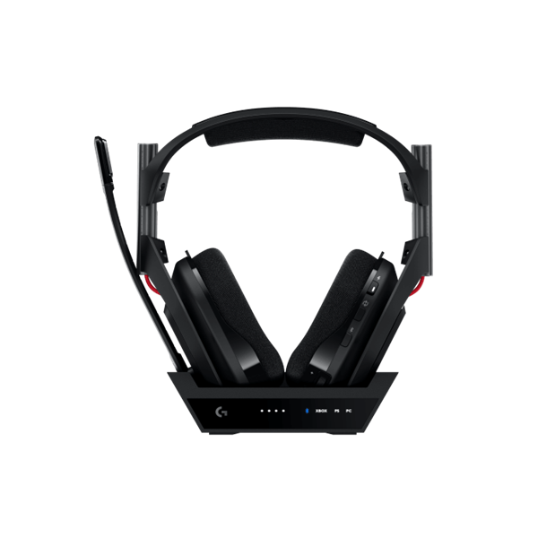 Logitech A50 Gen 5 vezeték nélküli fekete headset + bázisállomás