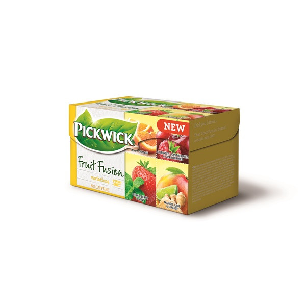 Pickwick Fruit Fusion Variációk 37,5g "sárga" variációk tea