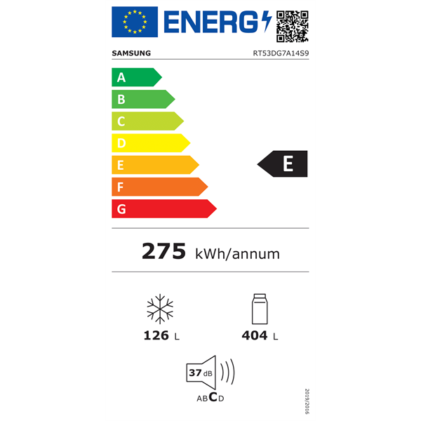 Samsung RT53DG7A14S9EO felülfagyasztós hűtőszekrény