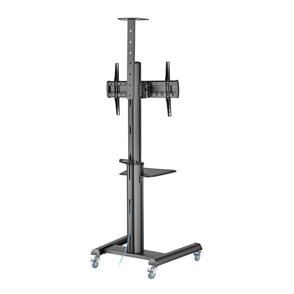 Sbox FS-446-2 FS-224-2 37"-70" VESA 600X400 álló mobil TV állvány