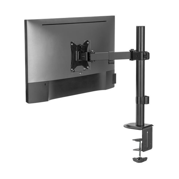 Sbox LCD-351/1-2 17"-32" dönthető, forgatható asztali monitor tartó konzol