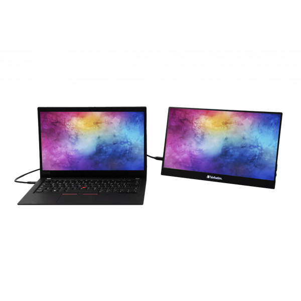 Verbatim 49590 14" PM-14 FHD IPS HDMI/USB-C fekete monitor
