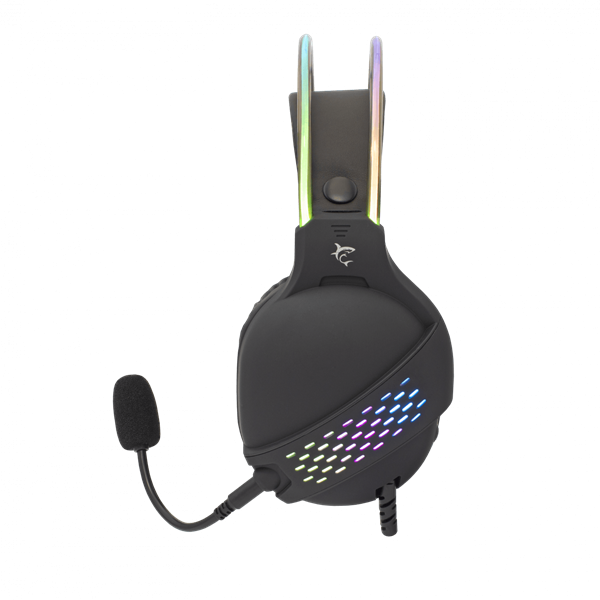 White Shark OX/RGB GH-2140 fekete gamer fejhallgató