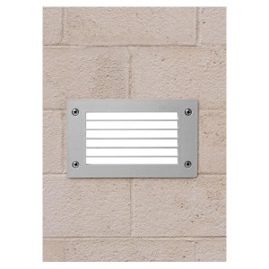 Fumagalli LETI 200 GL LED 3W GX53 fehér kültéri beépíthető falilámpa