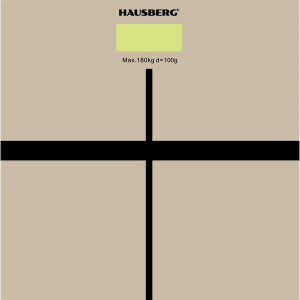 Hausberg HB-6003AB üveg fürdőszobai mérleg