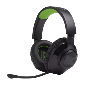 JBL Quantum 360 vezeték nélküli fekete/zöld gamer headset