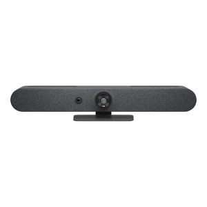 Logitech Webkamera - Rally Bar Mini Grafit (3840x2160 képpont, 90°-os látótér, mikrofon Ultra HD, fekete)