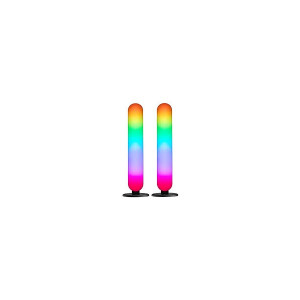 Tracer TRAOSW47245 Ambience Smart Flow 5 W/12 háttérvilágítási mód/RGB világítás/fekete/gamer/asztali lámpa szett