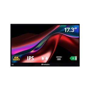 Verbatim 17,3" 32239 PMT-17-4K UHD hordozható érintőkijelzős monitor