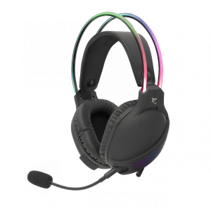White Shark OX/RGB GH-2140 fekete gamer fejhallgató